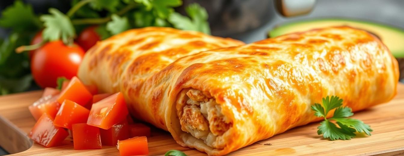 Air Fryer Frozen Burrito