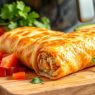 Air Fryer Frozen Burrito