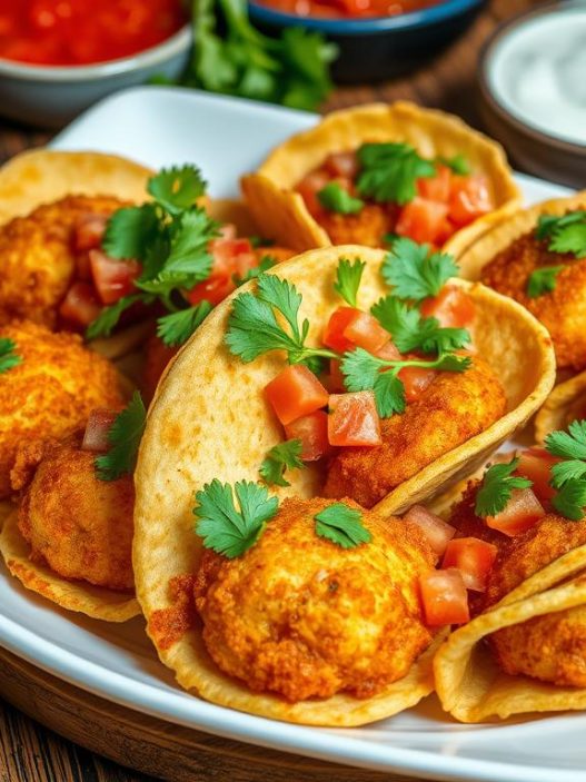 Air Fryer Frozen Mini Tacos