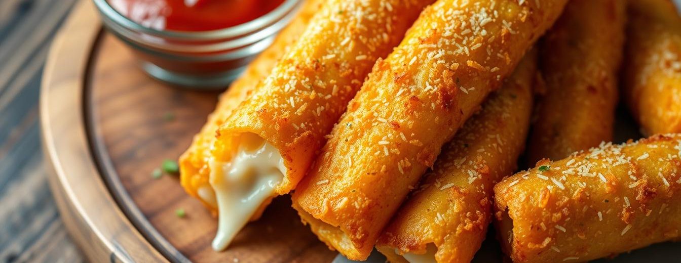 Air Fryer Frozen Mozzarella Sticks