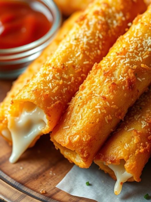 Air Fryer Frozen Mozzarella Sticks