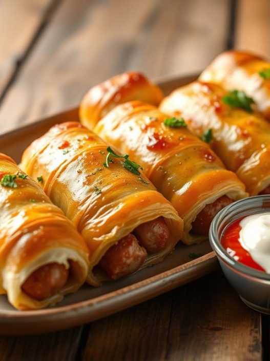 Air Fryer Pigs in a blanket