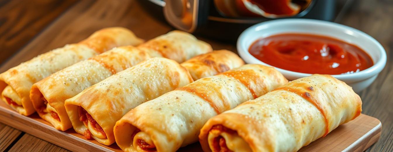 Air Fryer Pizza Rolls