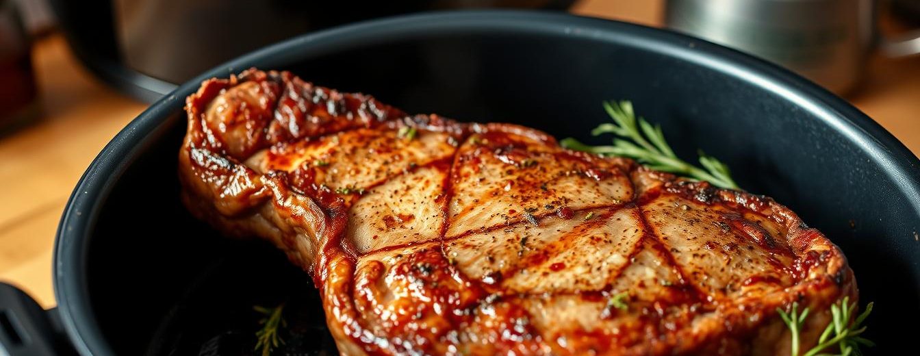 Air Fryer Ribeye Steak