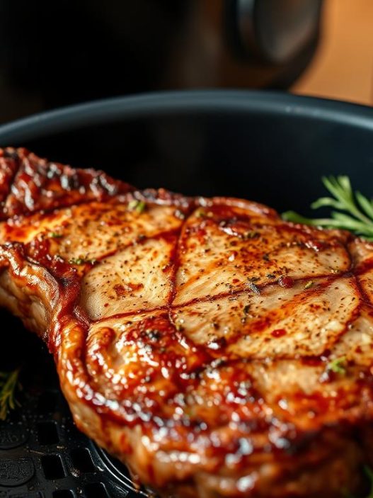 Air Fryer Ribeye Steak