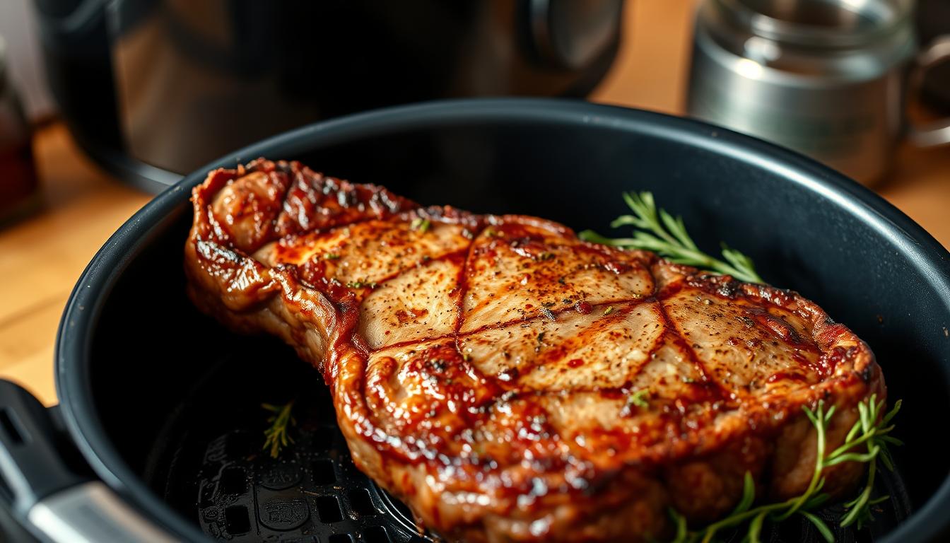 Air Fryer Ribeye Steak