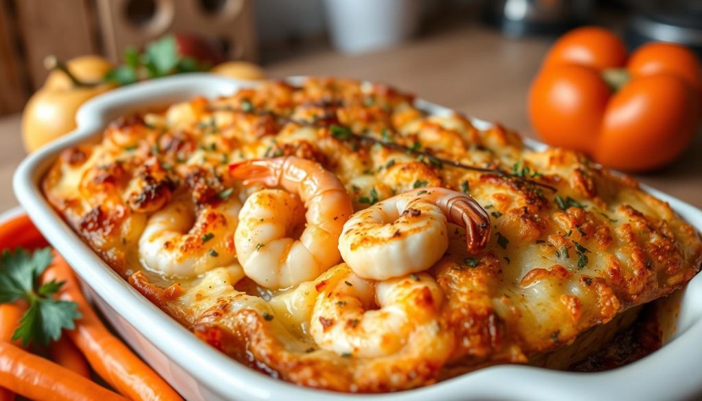 Baked Stuffed Shrimp Casserole