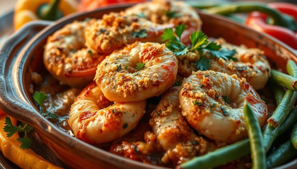 Baked Stuffed Shrimp Casserole