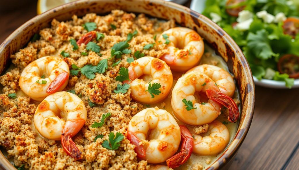 Baked Stuffed Shrimp Casserole