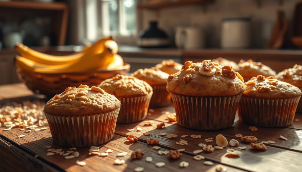 Banana Protein Muffins