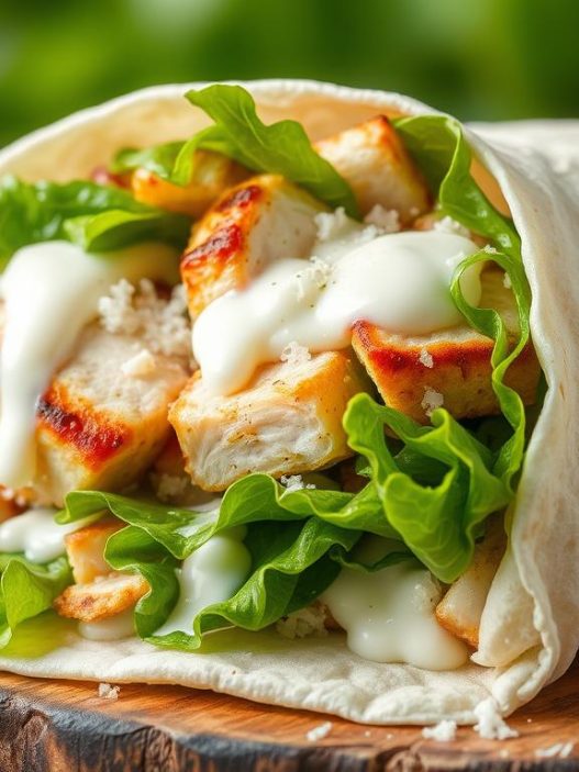 Chicken Caesar Wrap