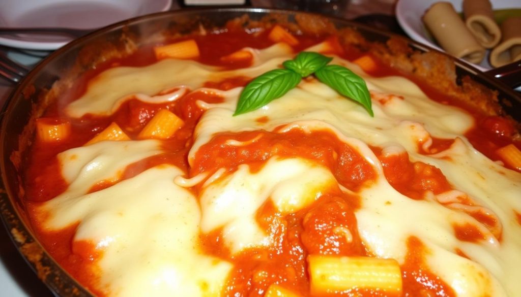 Crowd-pleasing baked rigatoni