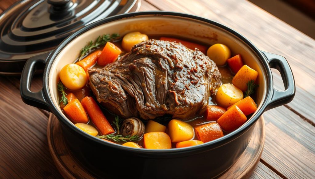 Dutch oven pot roast