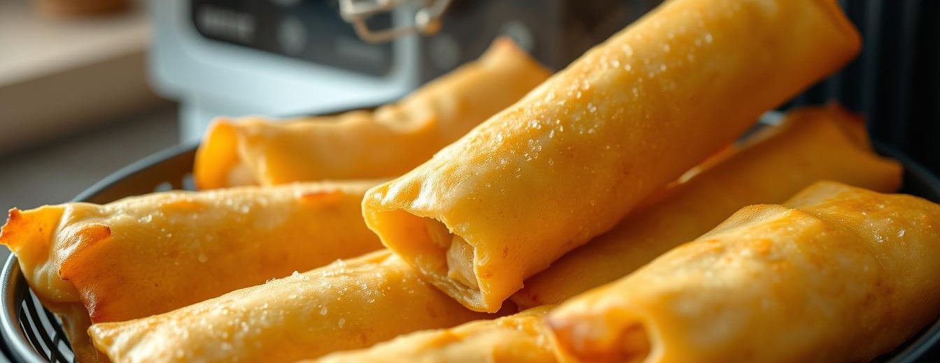 Frozen Egg Rolls in Air Fryer