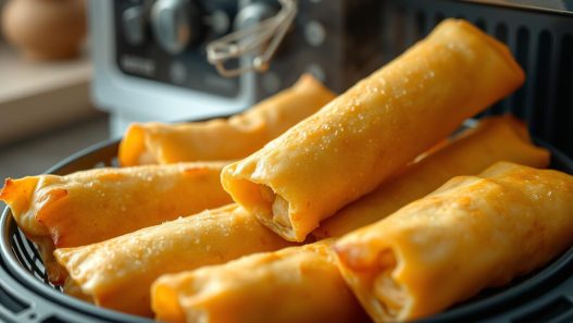 Frozen Egg Rolls in Air Fryer