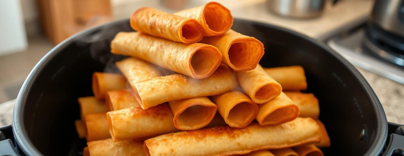 Frozen Taquitos in Air Fryer