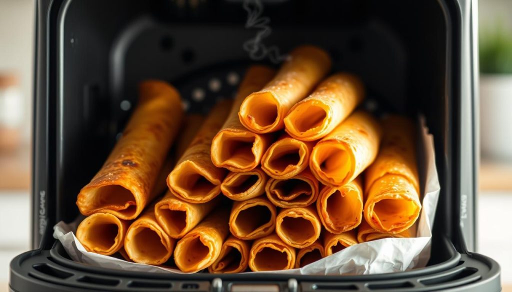 Frozen Taquitos in Air Fryer