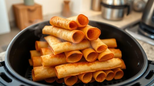 Frozen Taquitos in Air Fryer