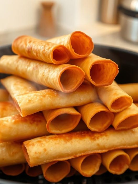 Frozen Taquitos in Air Fryer