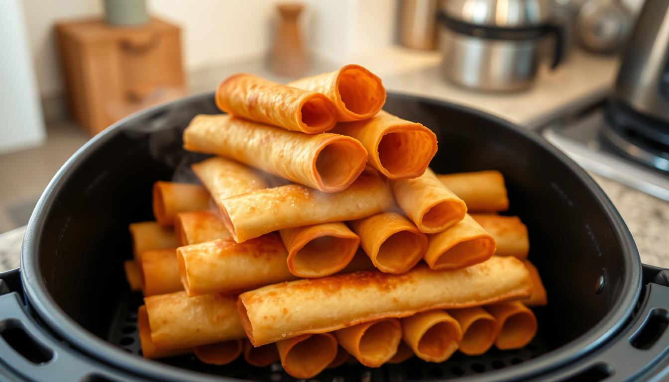 Frozen Taquitos in Air Fryer