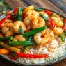 Garlic Shrimp Stir Fry