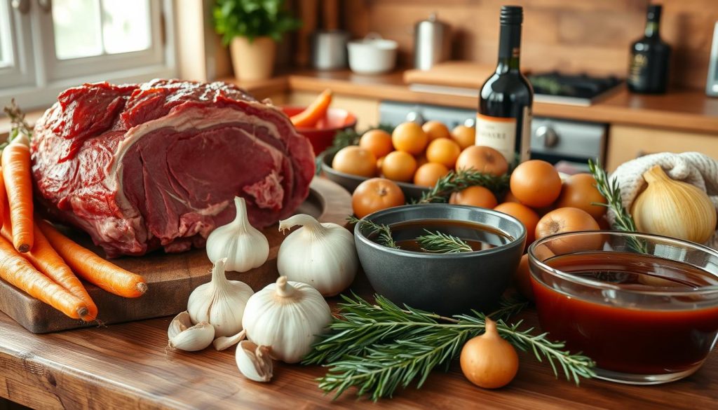 Pot Roast Ingredients