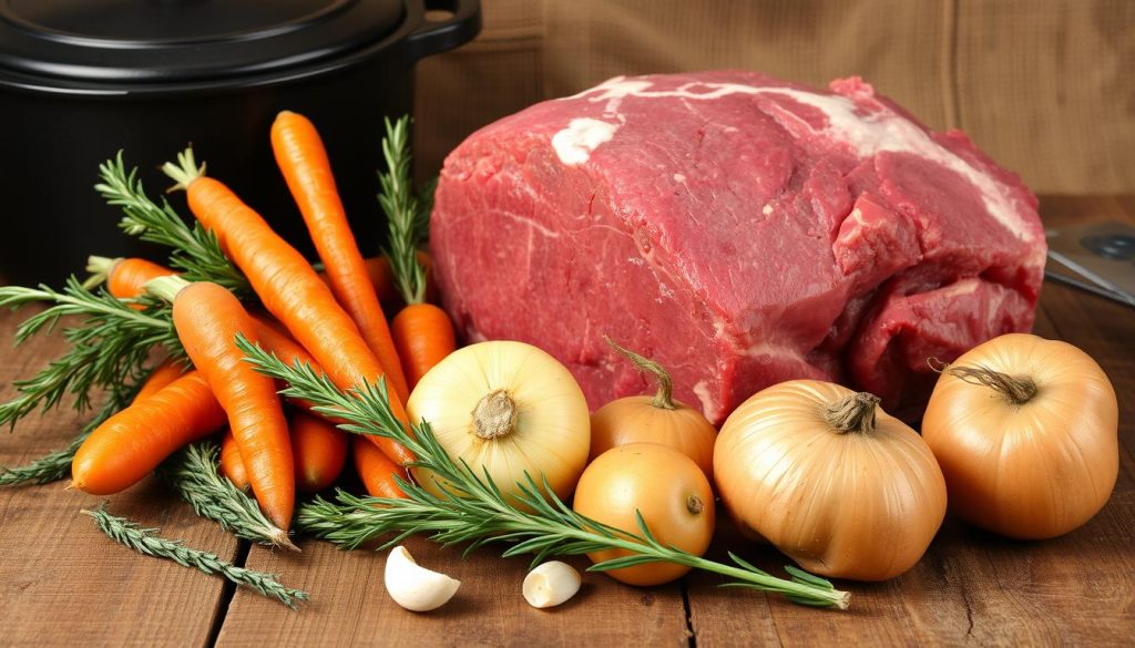 Pot Roast Ingredients