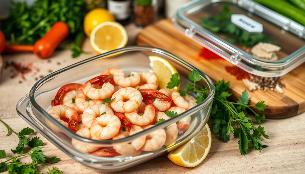 Storing Cooked Shrimp