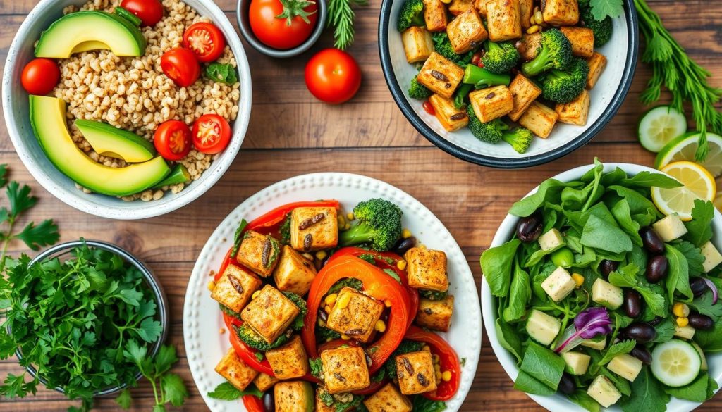 Vegetarian and vegan meals