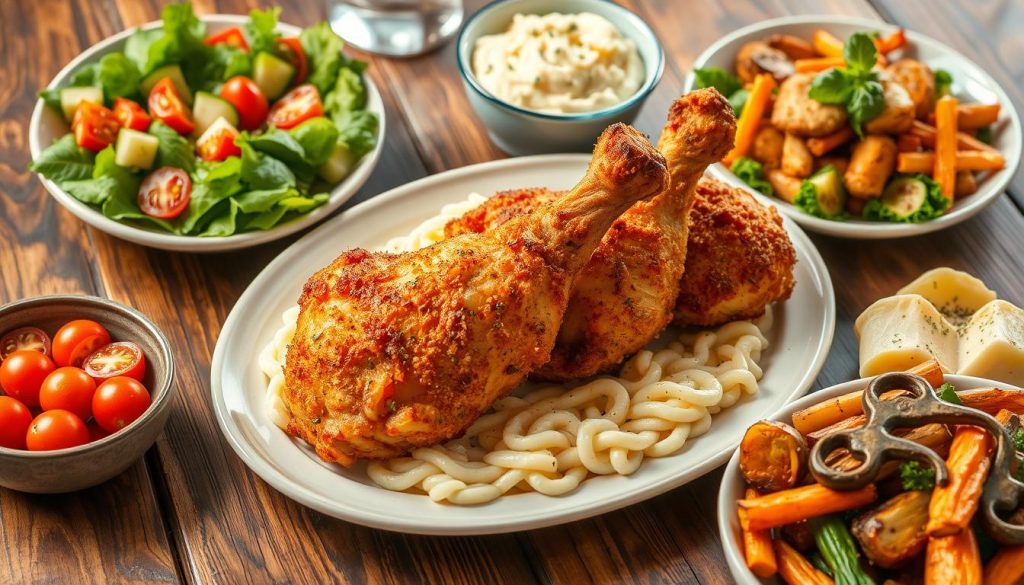 air fryer chicken drumstick meal ideas