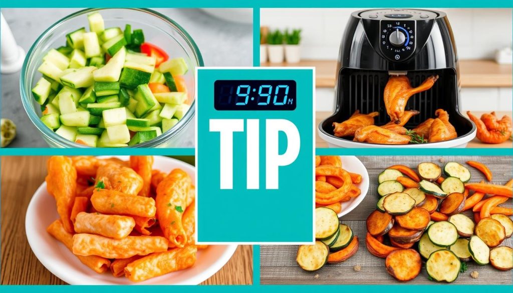 air fryer cooking tips