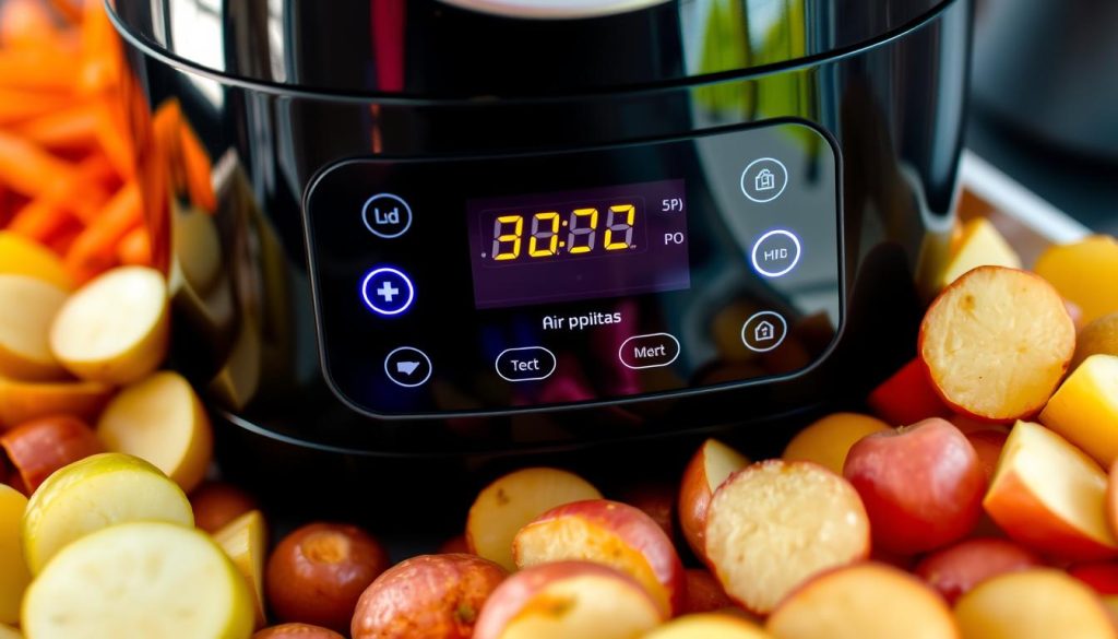 air fryer settings for papitas