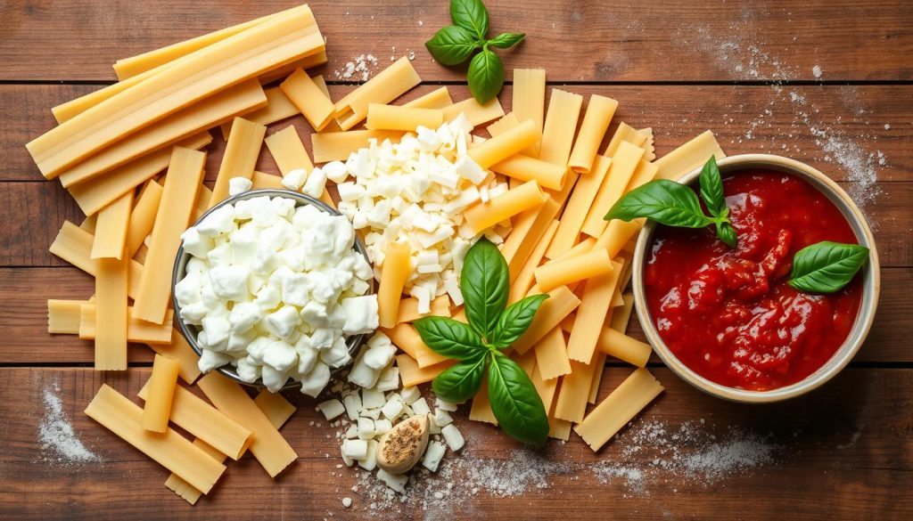 baked rigatoni ingredients