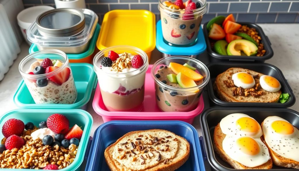 healthy breakfast meal prep