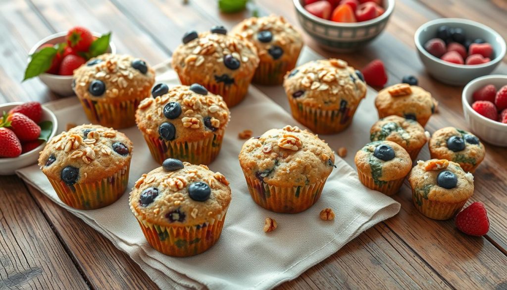 healthy brunch muffins