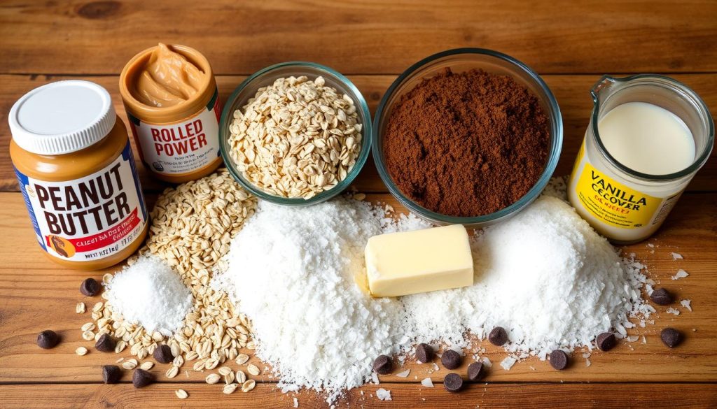 no bake cookie ingredients