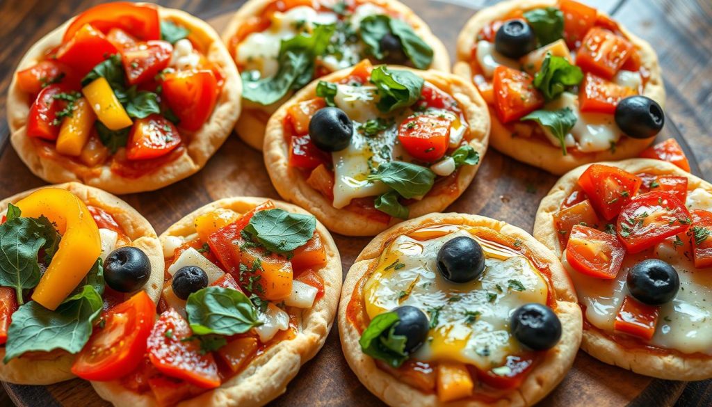 pita bread pizzas