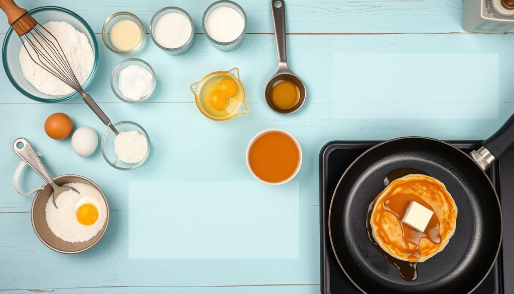 step-by-step pancake recipe