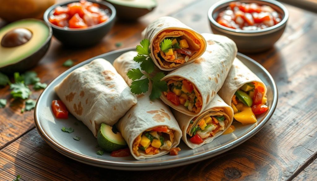 vegan breakfast burritos