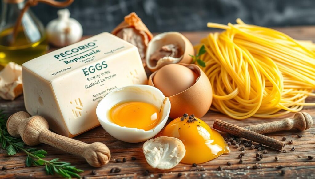 Carbonara Ingredients