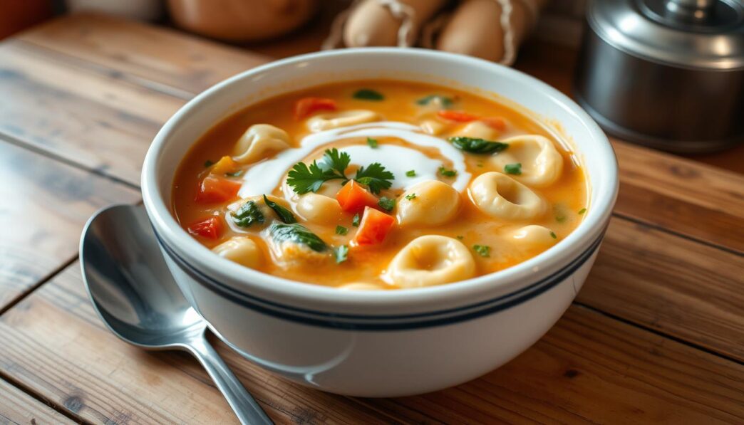 Creamy Tortellini Soup