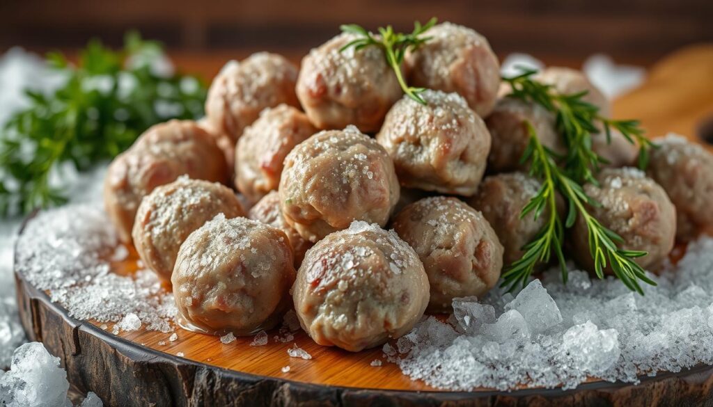 Frozen Meatballs