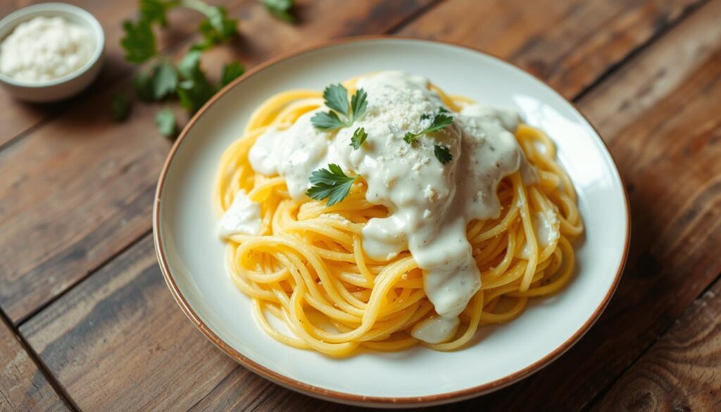 Spaghetti Squash Alfredo