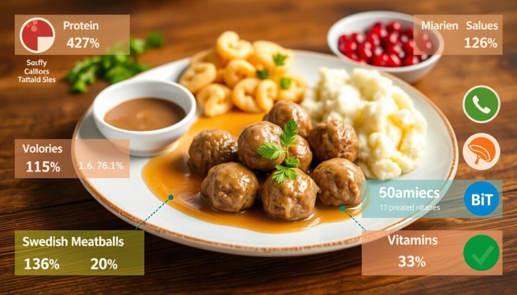 Swedish meatball nutrition