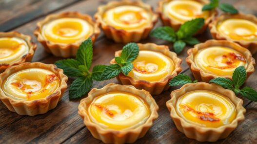 egg tartlets