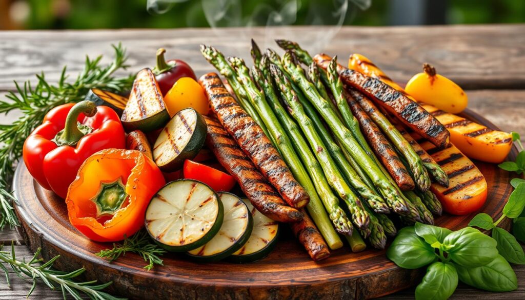 grilled vegetables