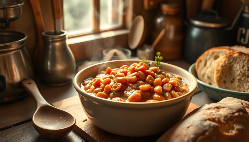 homemade baked beans