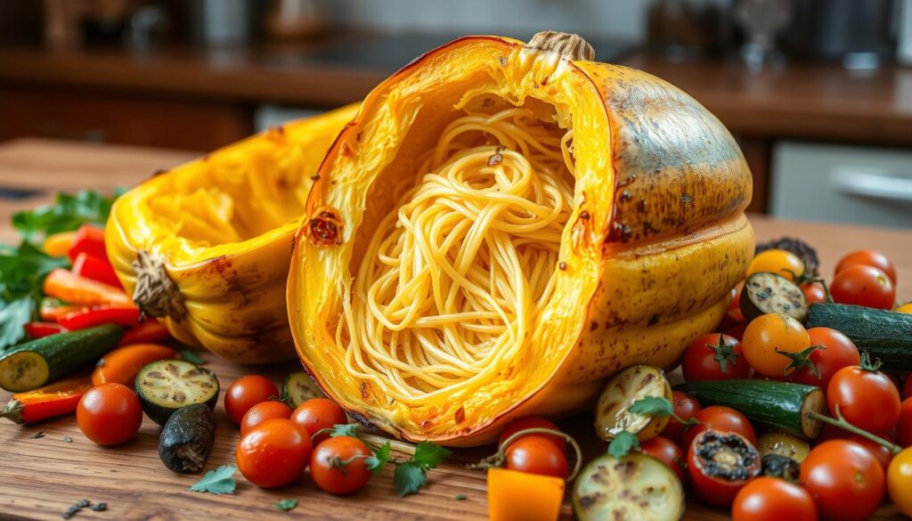 roasted spaghetti squash