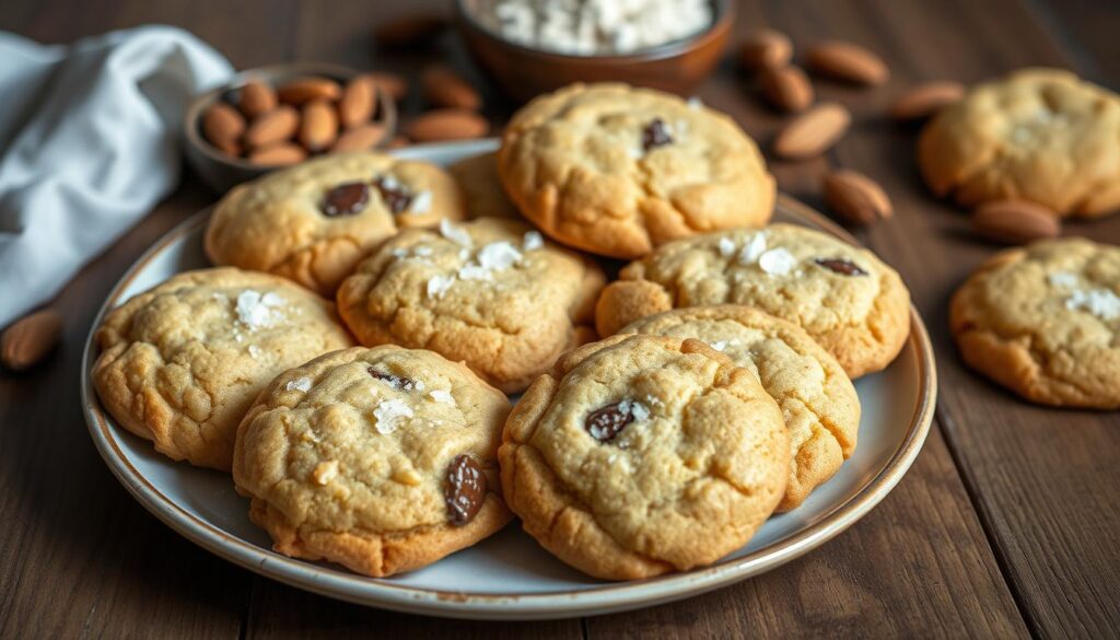 Keto-friendly almond flour cookies