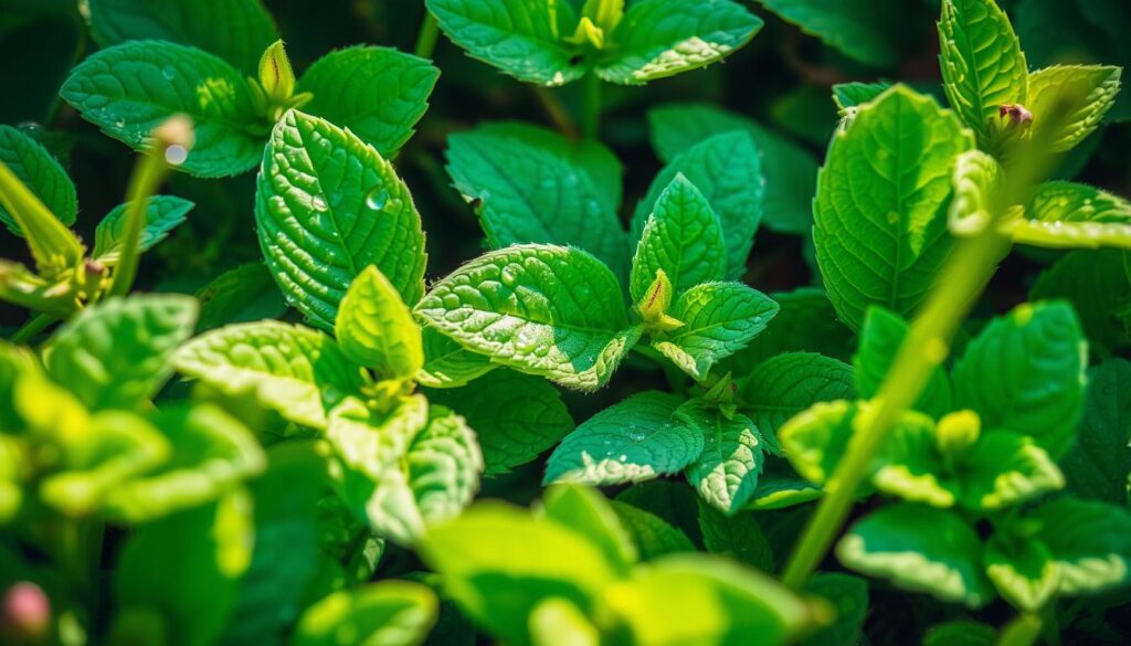 Mint leaves